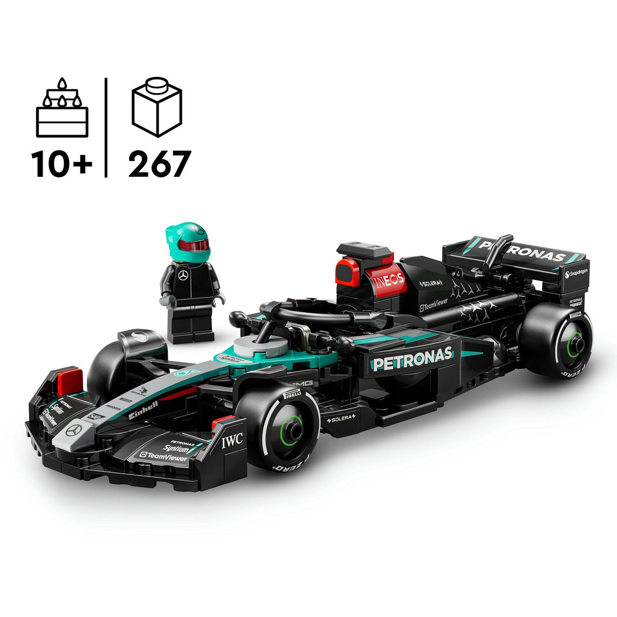 Lego Speed Champions 77244 Mercedes-AMG F1 W15 Rennwagen