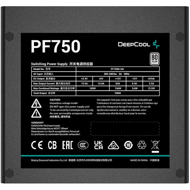 DeepCool PF750 750W