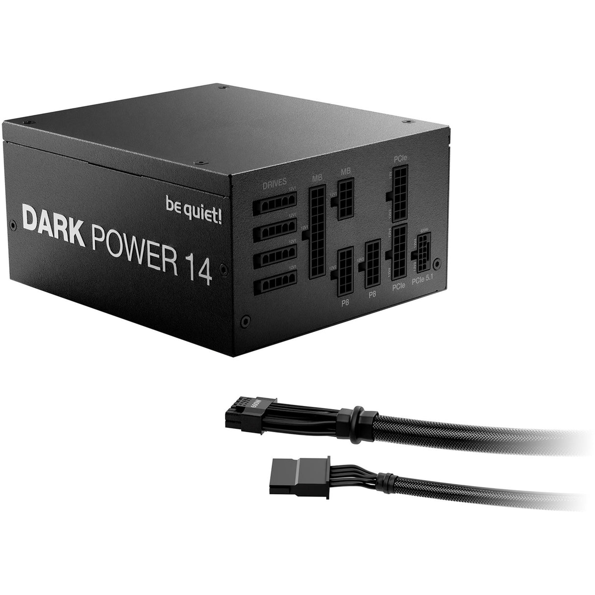 Ruhig sein! Dark Power 14 modulares 1000-Watt-Netzteil (schwarz, 1x 12V-2x6, 4x PCIe)
