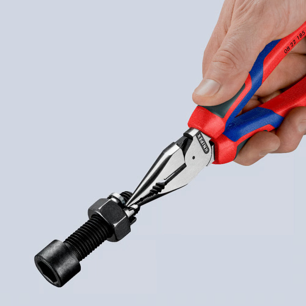 Knipex Spitzkombizange Kombizange (rot blau)