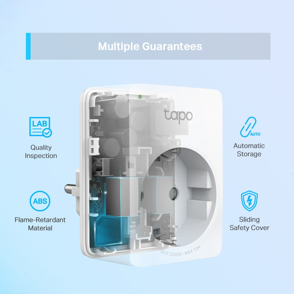 TP-Link Tapo P100 Mini WiFi Stopp-Kontakt (2 Pack)