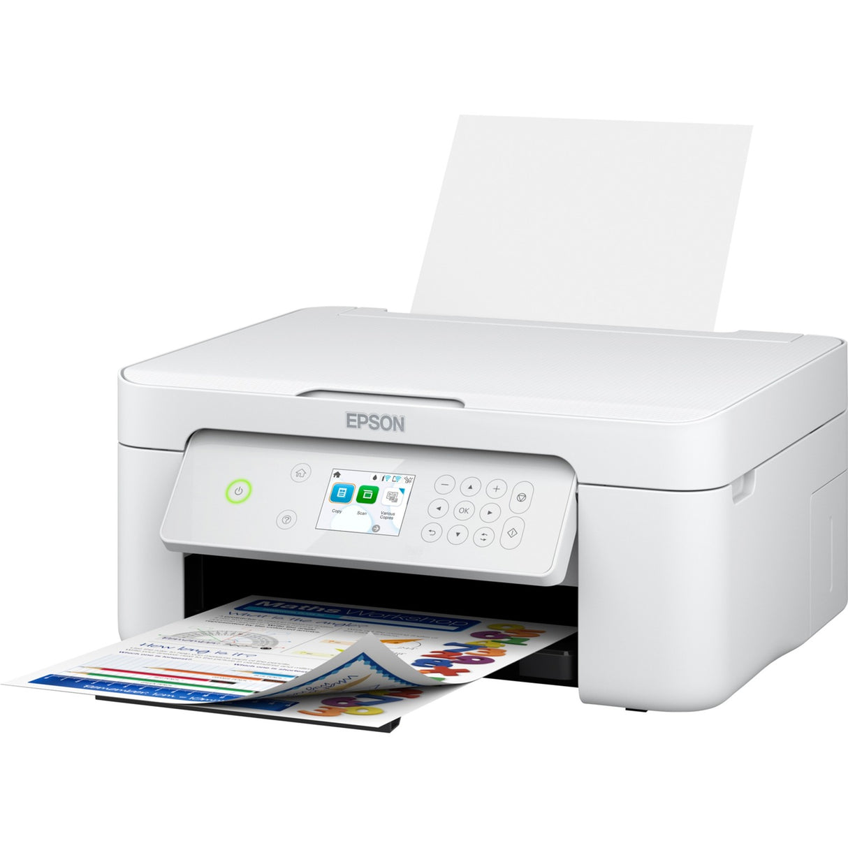 Epson Expression Home XP-4205 All-in-One-Tintenstrahldrucker (weiß, USB, WLAN, Scannen, Kopieren)