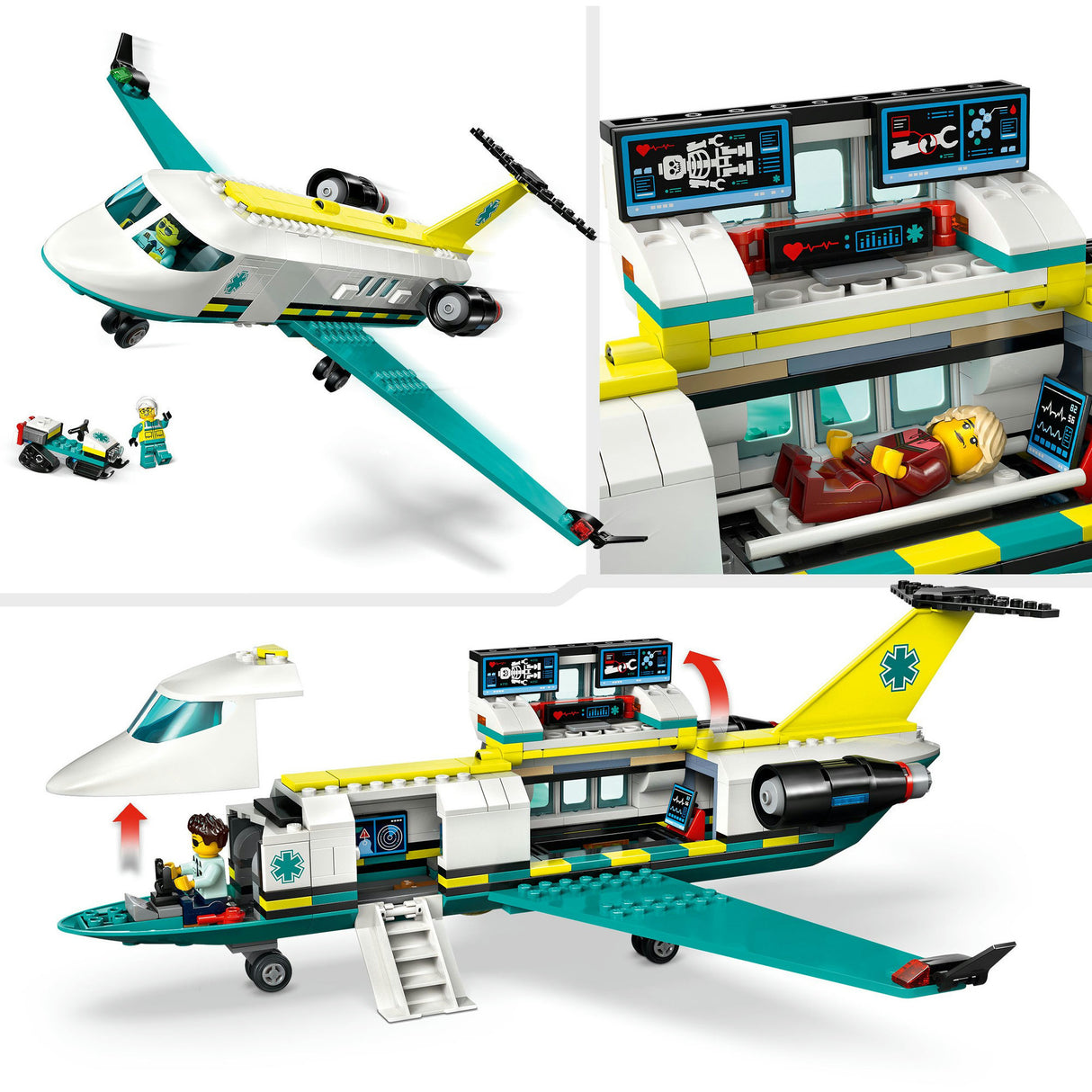 Lego City 60465 Rettungsflugzeug