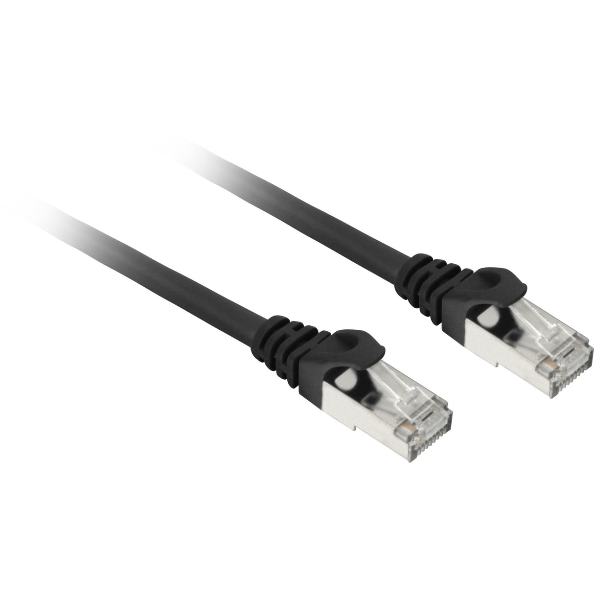 Sharkoon Cat.7a Netzwerkkabel (schwarz, 2 Meter, SFTP, RJ-45)