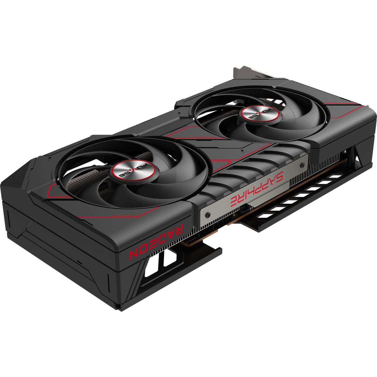 Sapphire Radeon RX 9060 XT Pulse 16GB OC Grafikkarte (schwarz rot, 1x Display Port, 2x HDMI)
