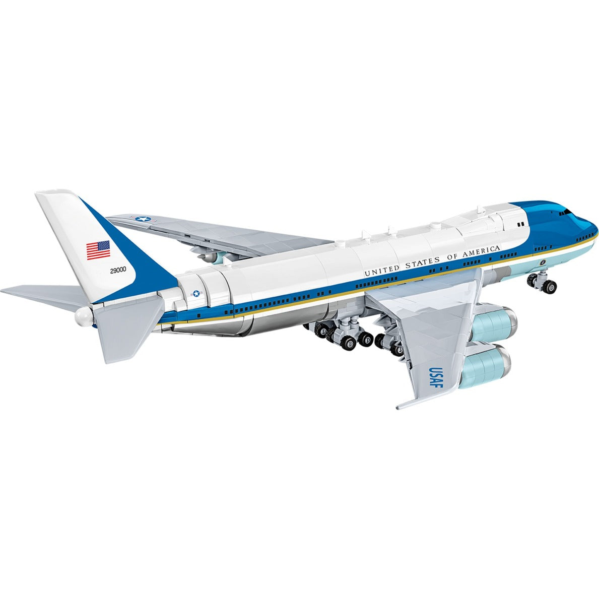 Cobi boeing 747 air force one constructiespeelgoed (schaal 1:144)