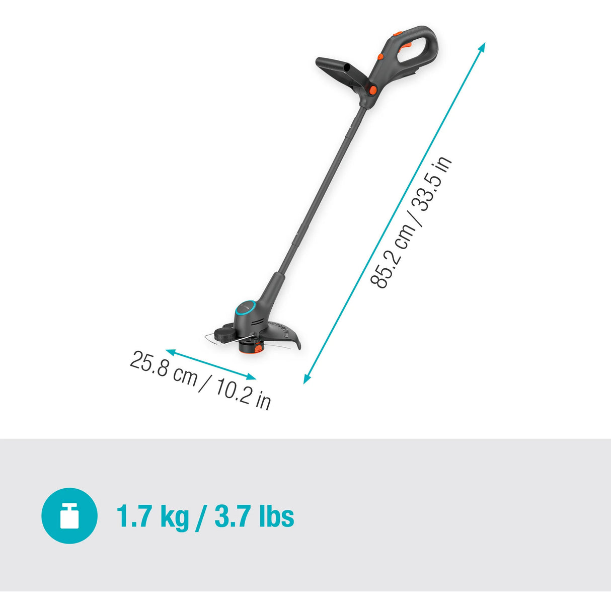 Gardena Trimmer Easytrim 2518V P4A Solo