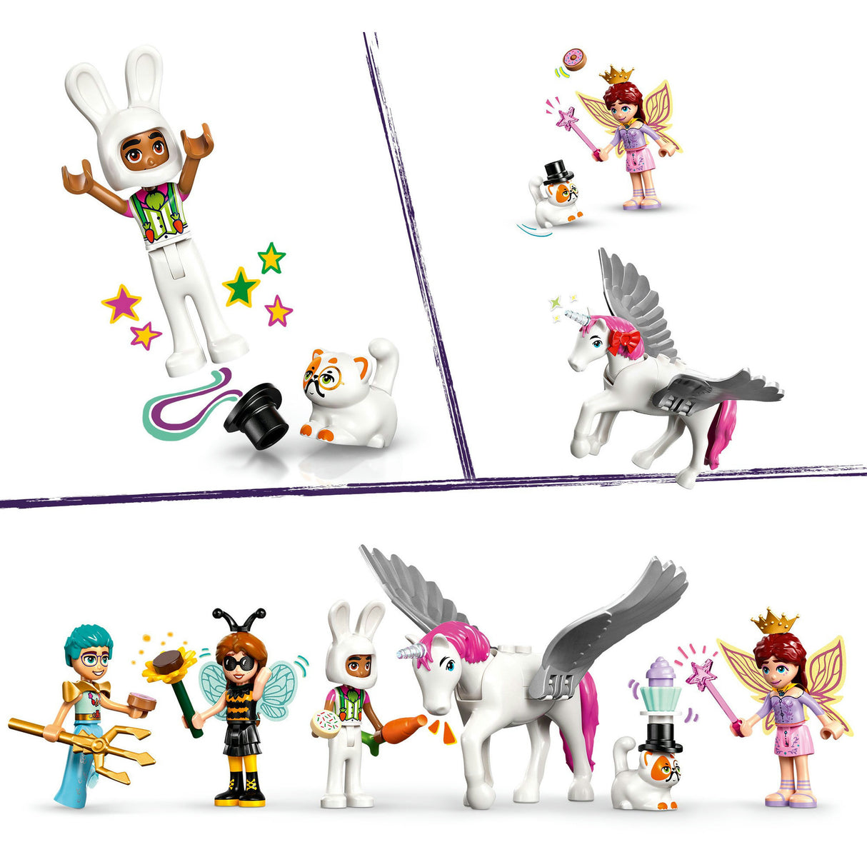 Lego Friends 42661 Kostümparty mit Einhorn und Fee
