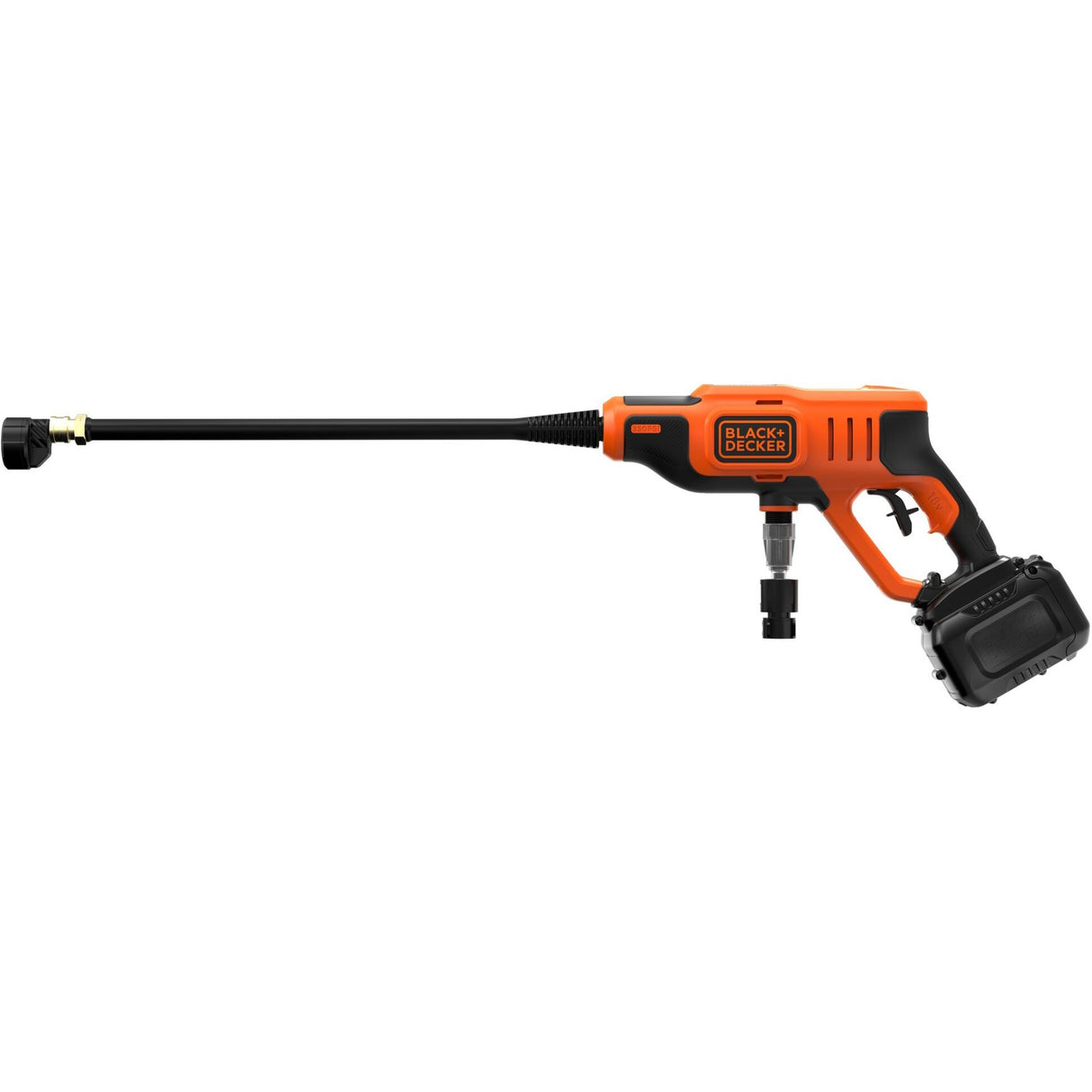 Black+Decker bcpc18d1 18V 24bar Hochdruckreiniger – inklusive 1x2,0 Ah Akku – bcpc18d1-qw