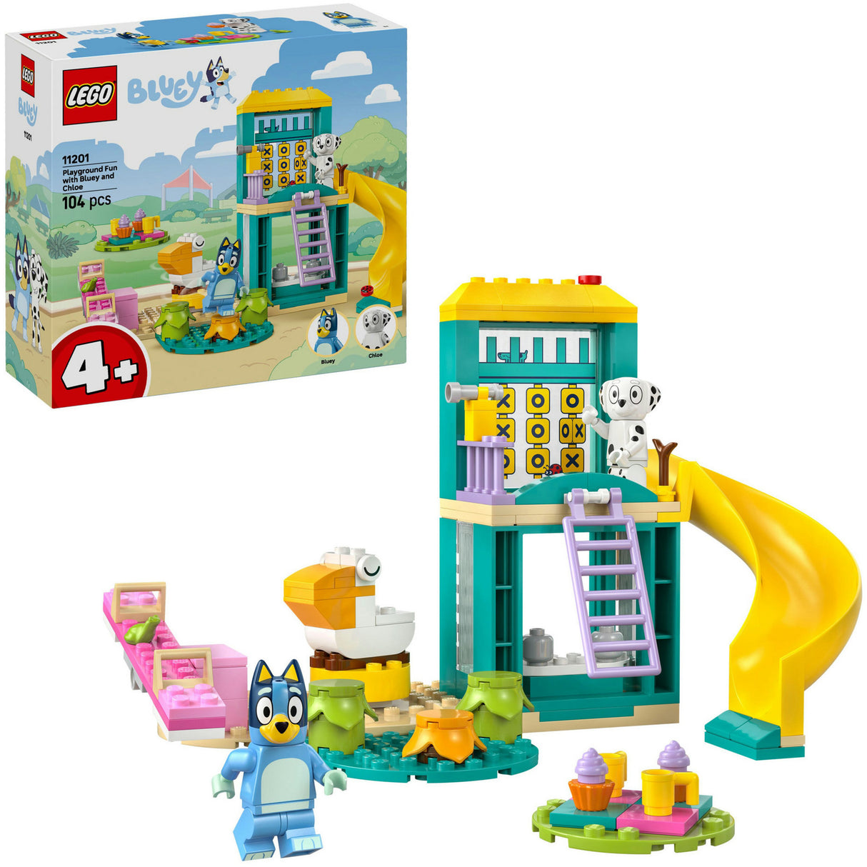 Lego 11201 Bluey und Chloe auf dem Spielplatz | 2 Stk