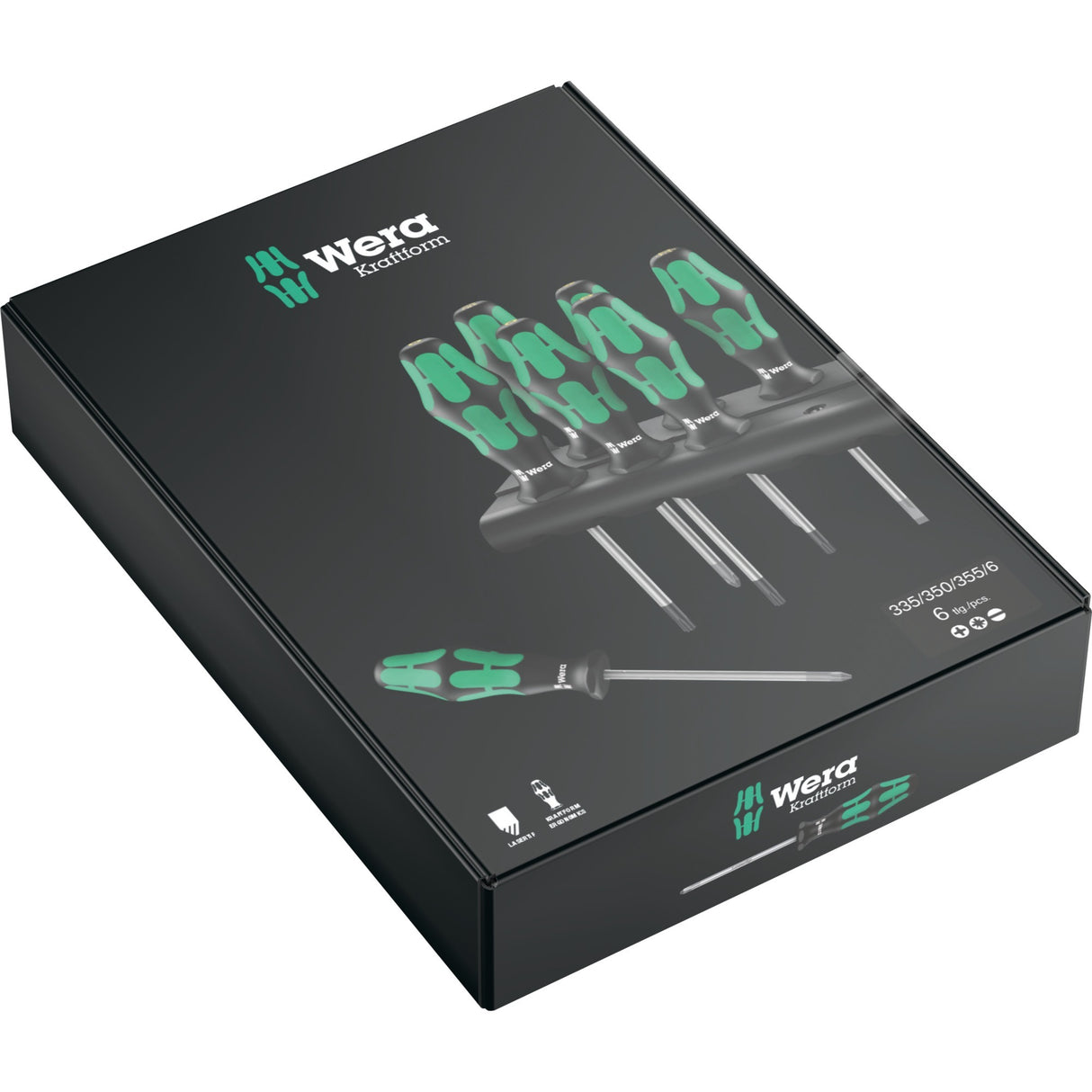 Wera 335 350 355 6 Schraubendreher -Set
