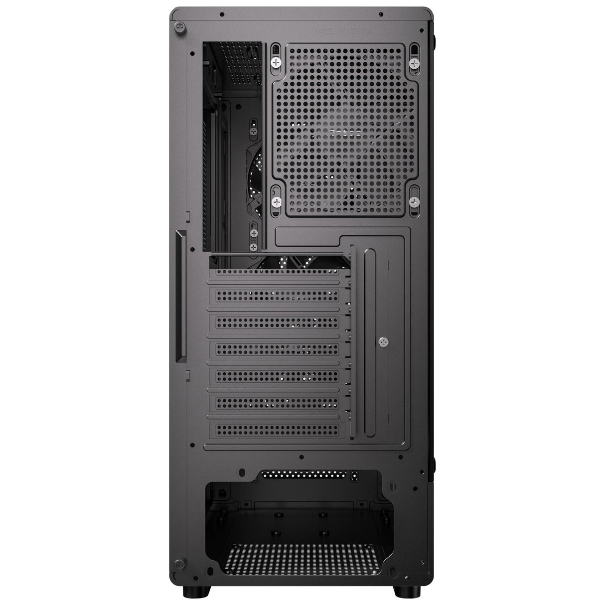 Antec VX310 ArGB Midi-Tower-Gehäuse (schwarz | 3x USB-A | gehärtetes Glas)