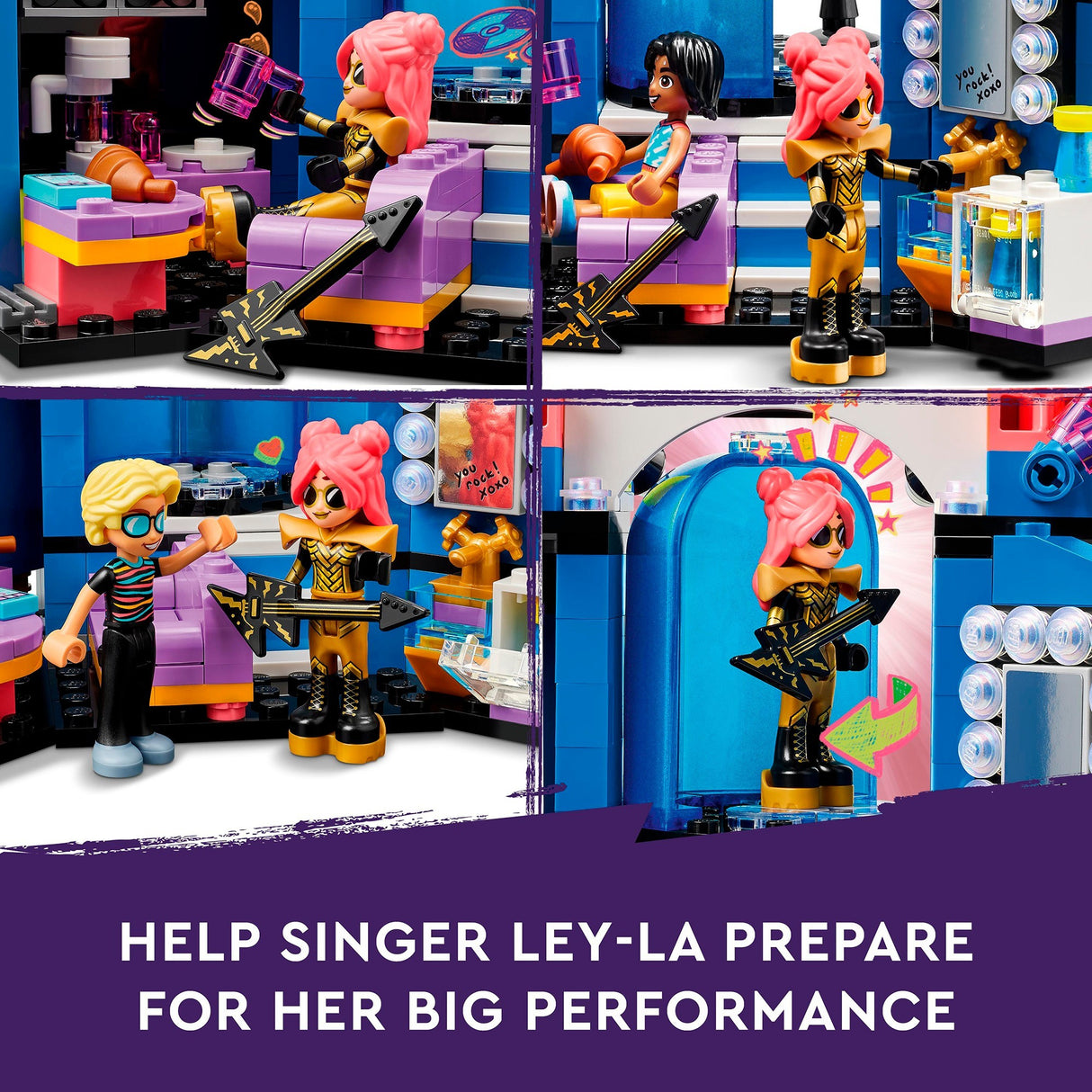Lego Friends – Heartlake City Musical Talent Show Bauspielzeug (42616)