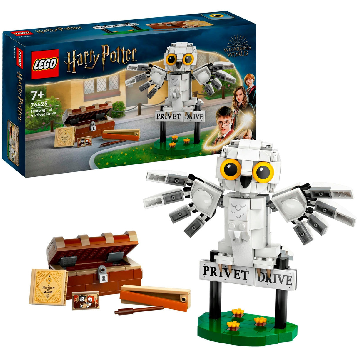 Lego 76425 Harry Potter Hedwig in der Privetlaan 4 | 2 Stk