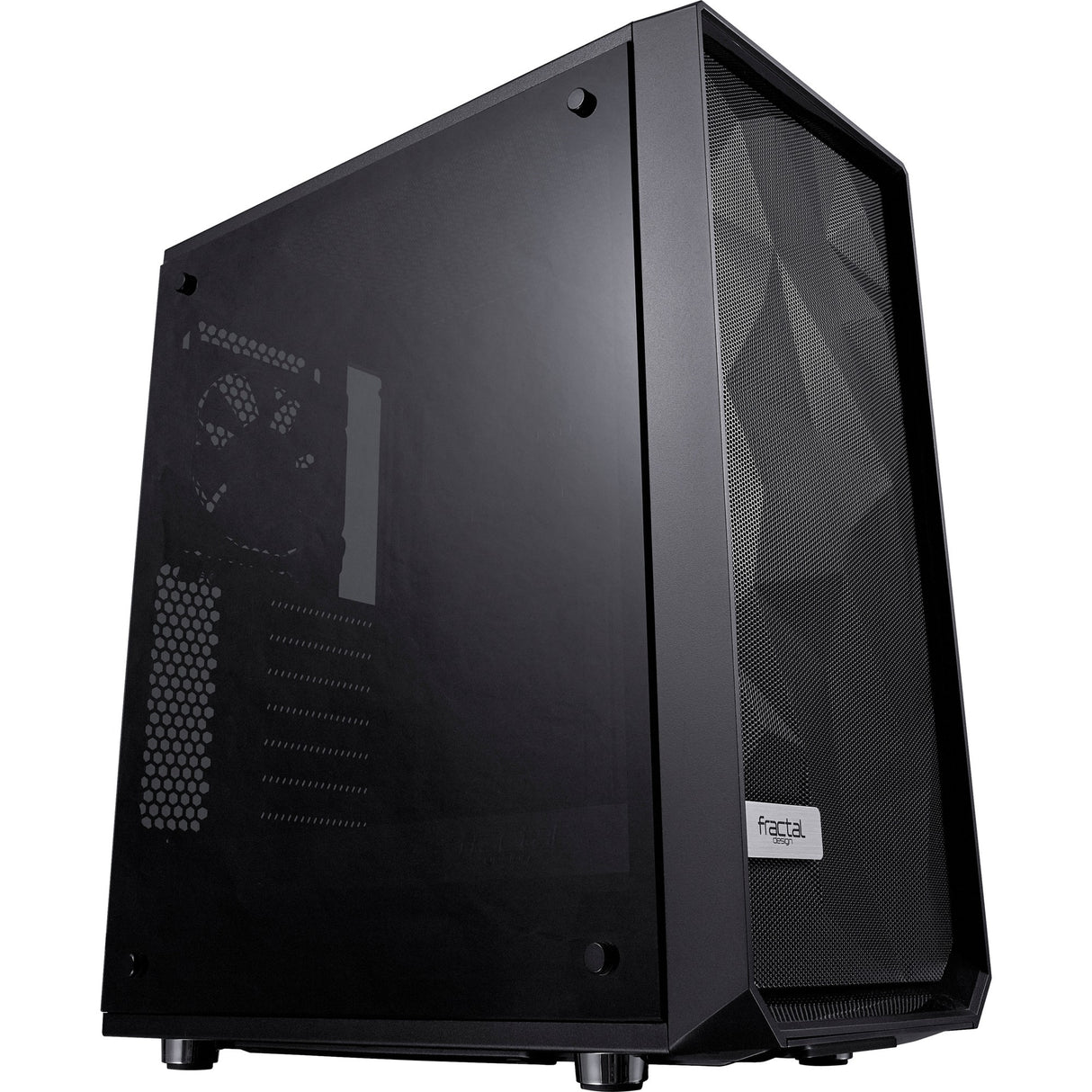 Fraktales Design meshify c dunkle getemperte Glas