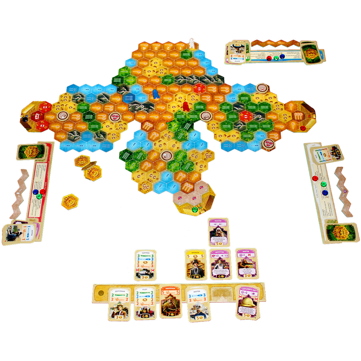 999 Games 999 Games Die Suche nach El Dorado, das Brettspiel der goldenen Tempel