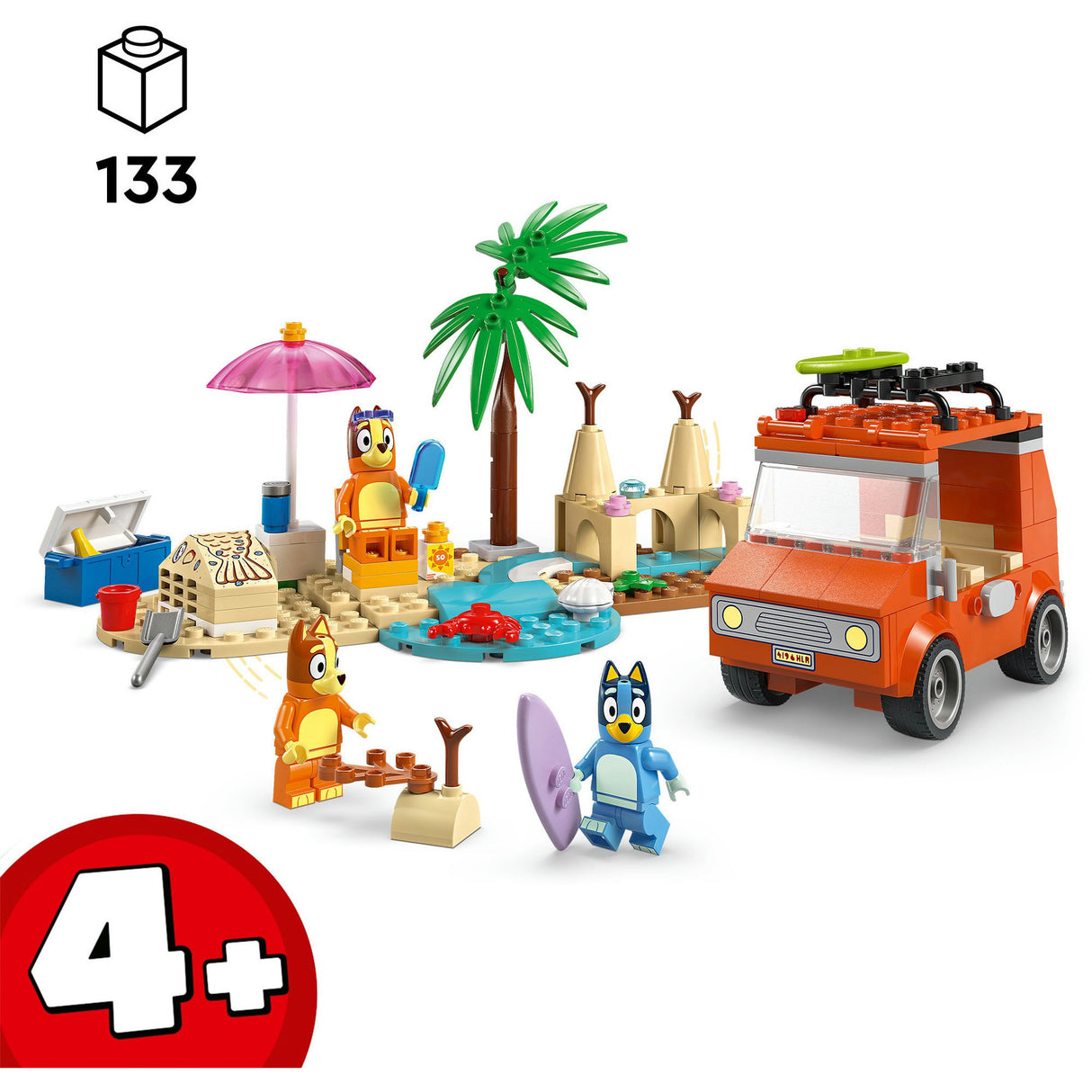 Lego Duplo 11202 Blueys Autofahrt zum Strand