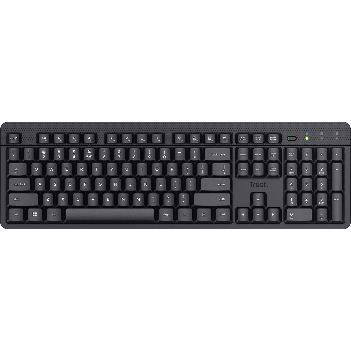 Vertrauen Vertrauen ODY II Stille drahtlose Tastatur