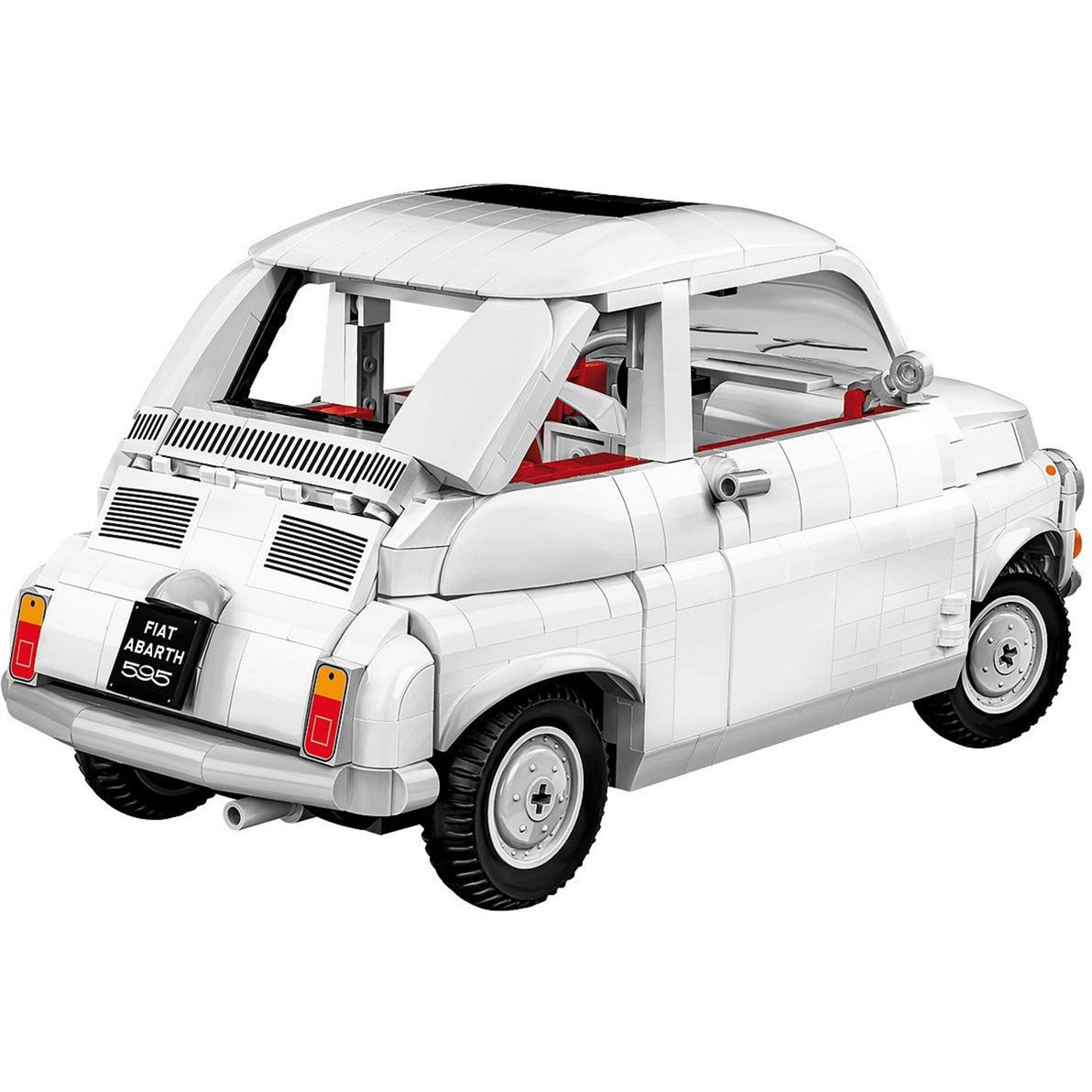 Cobi fiat abarth 595 constructiespeelgoed (schaal 1:12)
