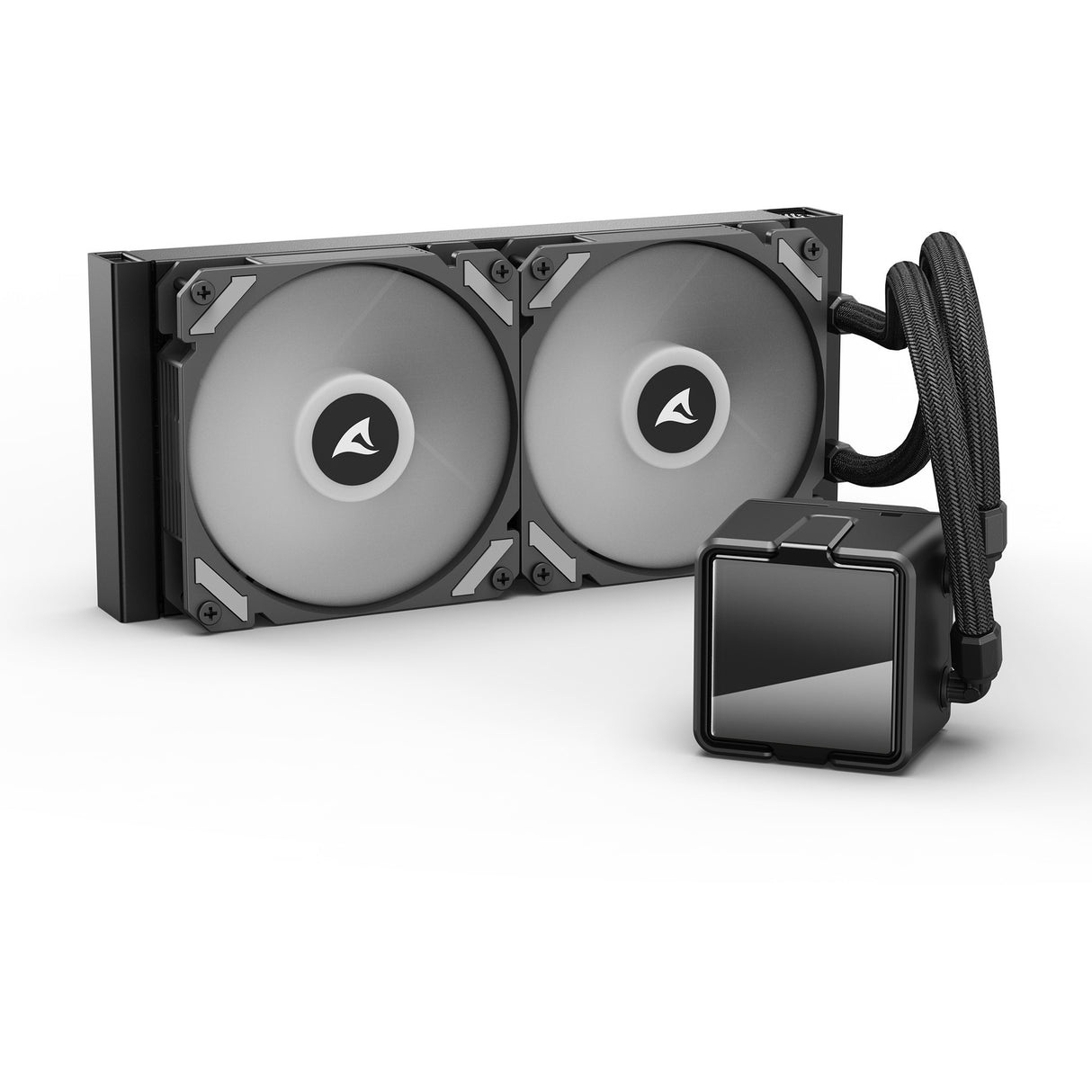 Sharkoon S50 ArGB Wasserkühlung (schwarz, 4-Pin-PWM)