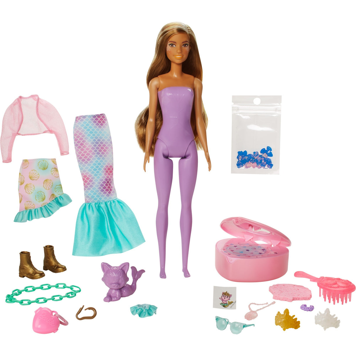 Mattel Farbe enthüllen Fantasy Fashion Mermaid