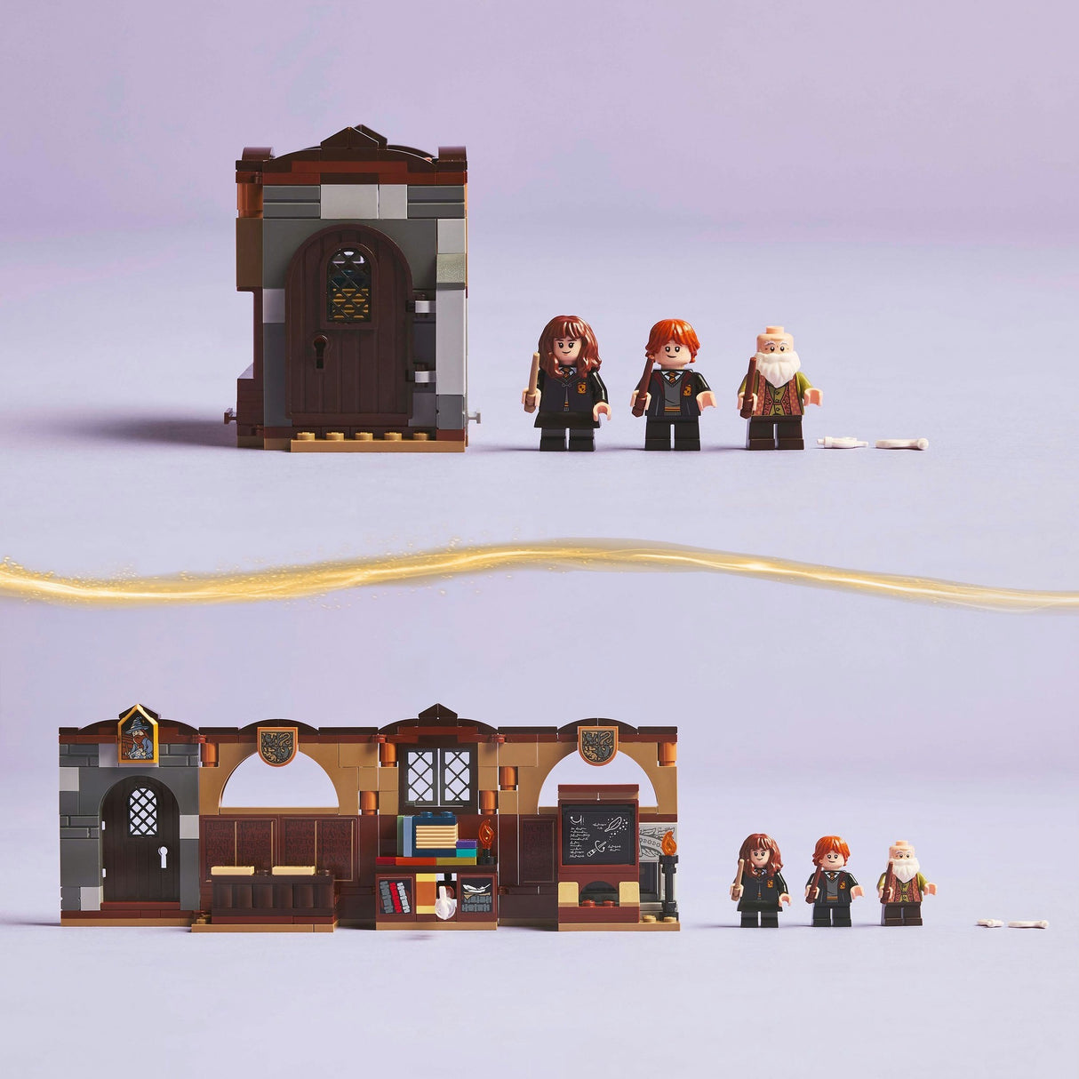 Lego 76442 Harry Potter Schloss Hogwarts: Zauberstunde | 2 Stk