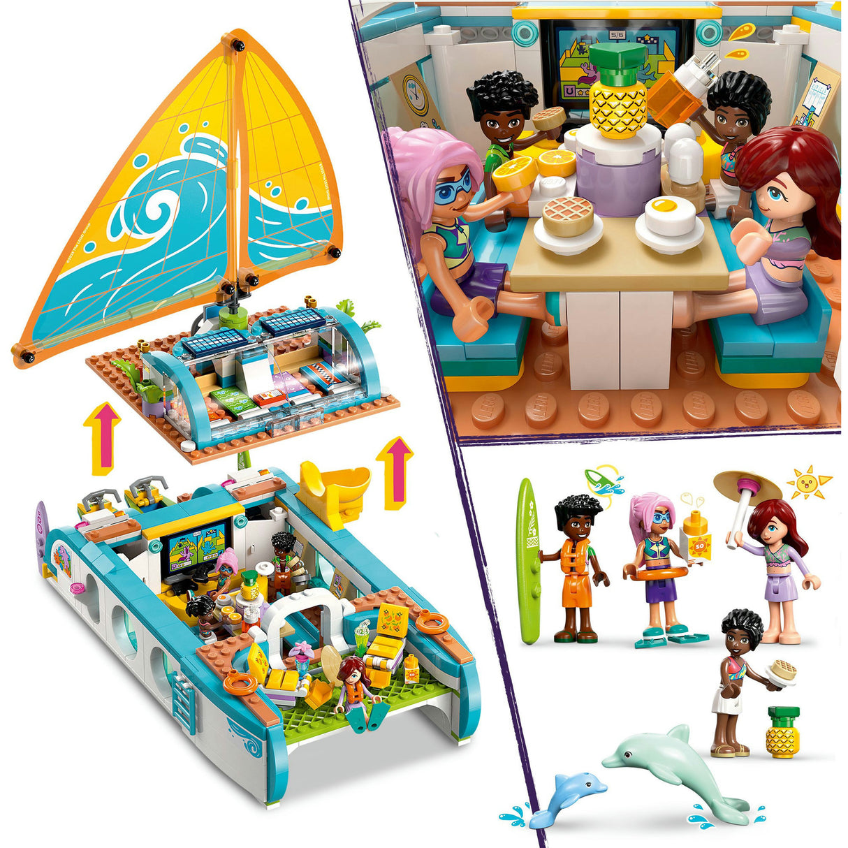 Lego Friends 42664 Abenteuer-Bootsfahrt