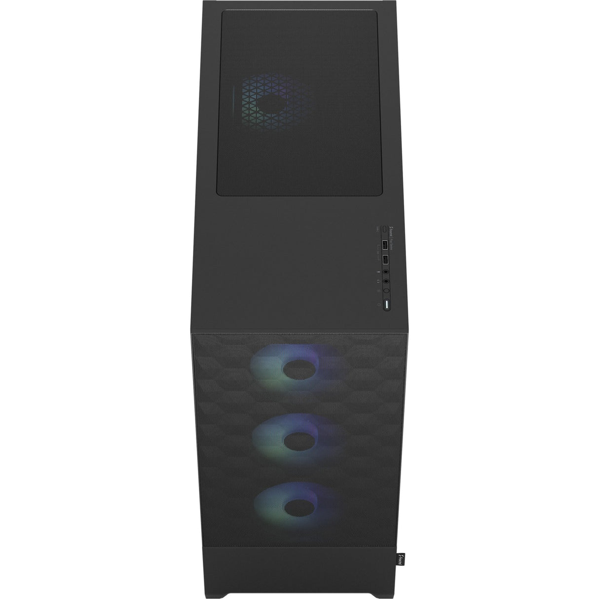 Fractal Design Pop XL Air RGB Big Tower Gehäuse (schwarz | 2x USB-A | RGB | gehärtetes Glas)