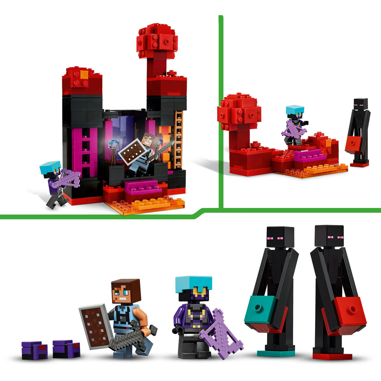 Lego Minecraft 21279 Der Enderman Tower