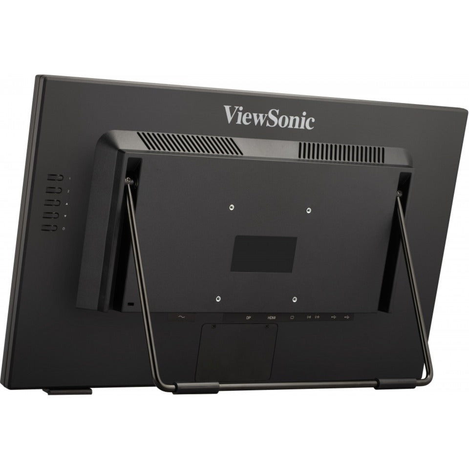 Viewsonic rahmenloser Touch-Monitor mit 10-Punkt-PCAP 24 (Schwarz, HDMI, DisplayPort, VGA)
