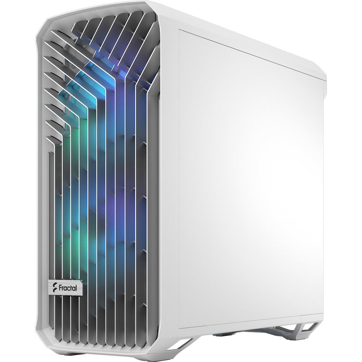 Fraktales Design Torrent White RGB TG Clear Tönung