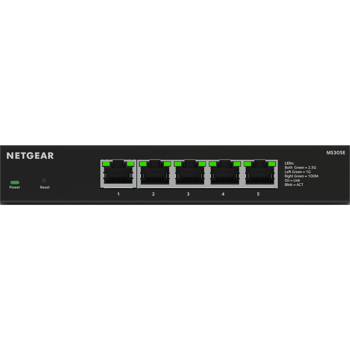 Netgear 5-Port 2,5G Multi-Gigbit Ethernet Plus Switch (MS