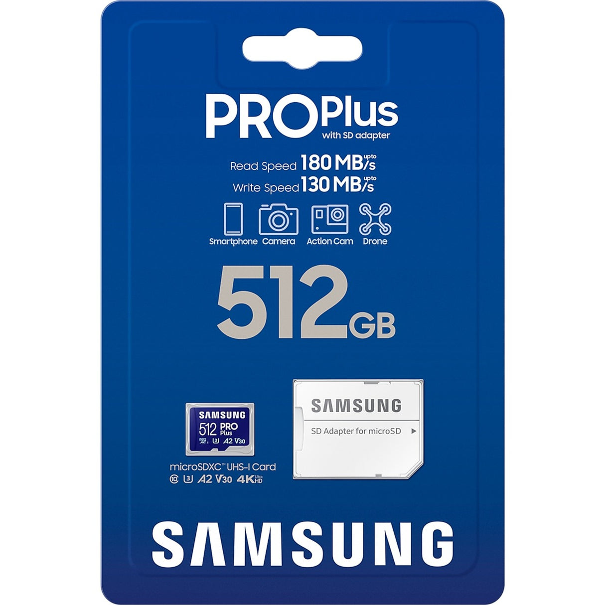 Samsung Pro Plus 512 GB MicroSDXC (2023)