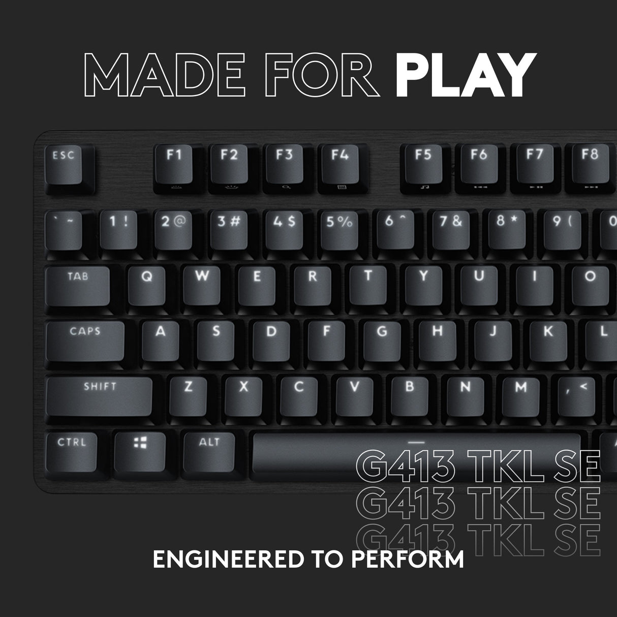 Logitech G413 TKL SE Mechanische Spieltastatur