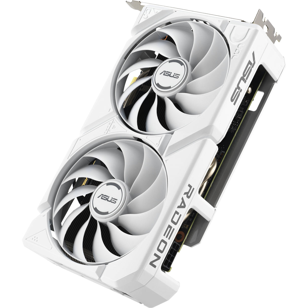 Asus Radeon RX 9060 XT Dual White Edition 16GB Grafikkarte (weiß, RDNA4, GDDR6, 2x Display Port, 1x HDMI 2.1)