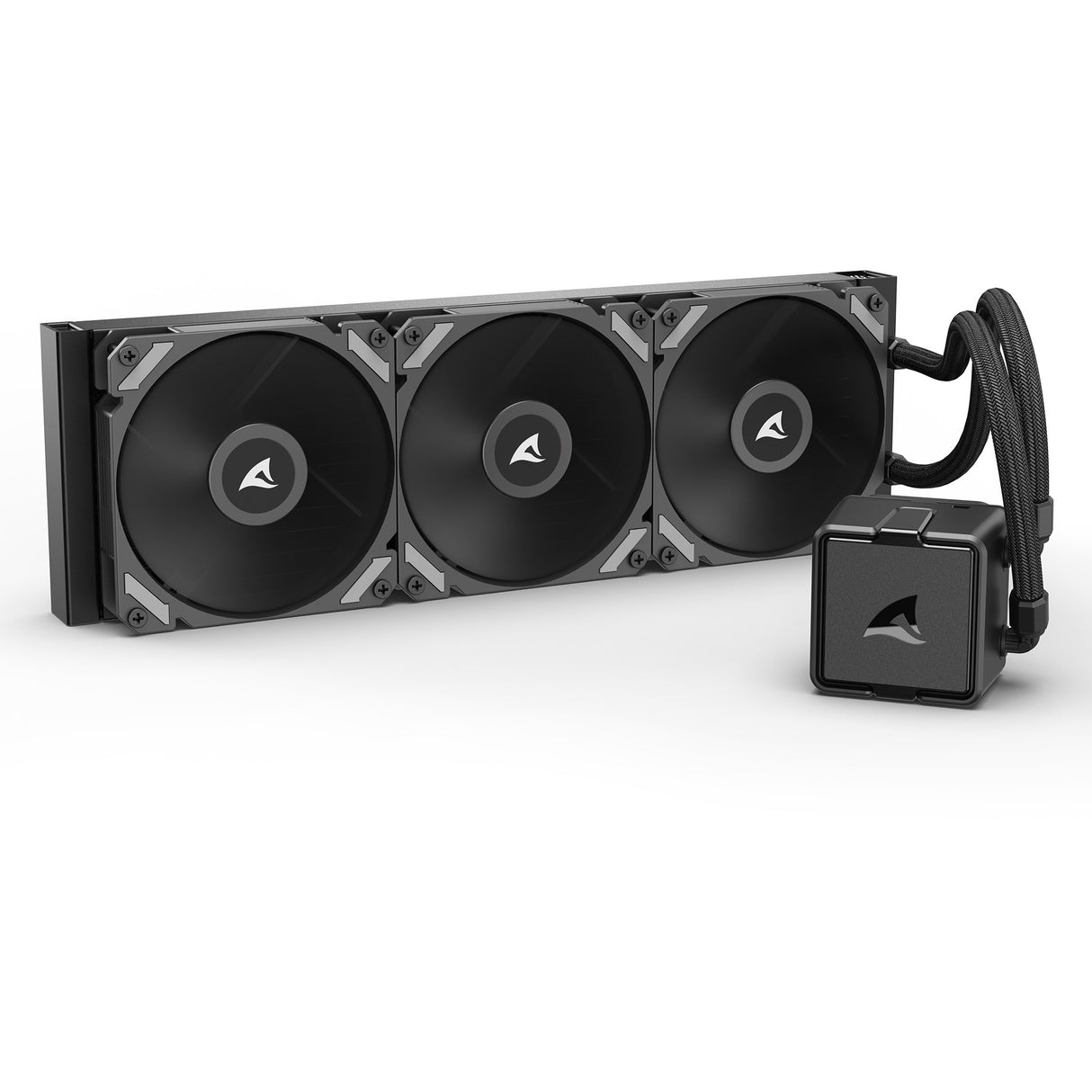 Sharkoon s40 Wasserkühlung (schwarz, 4-Pin-PWM)
