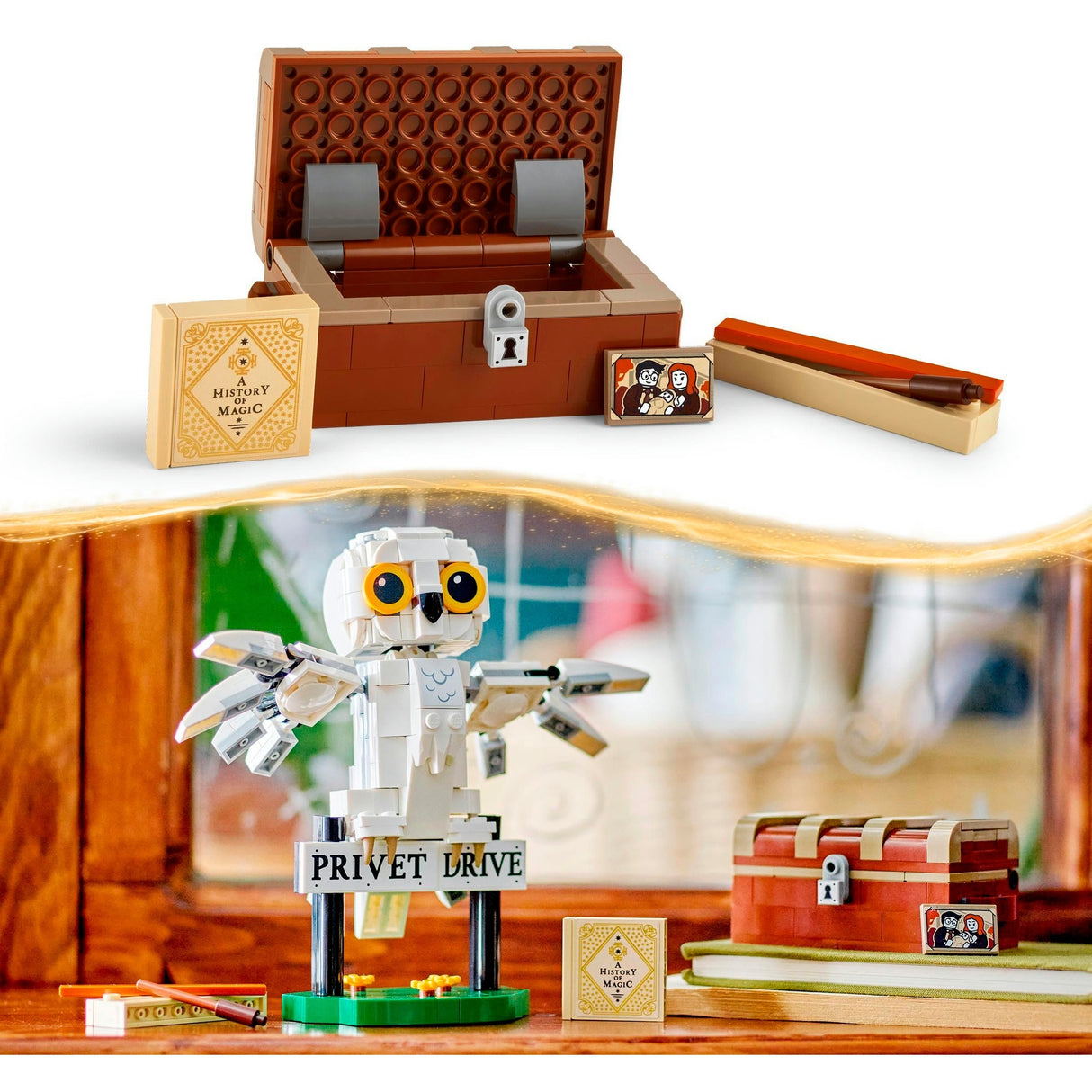 Lego 76425 Harry Potter Hedwig in der Privetlaan 4 | 2 Stk