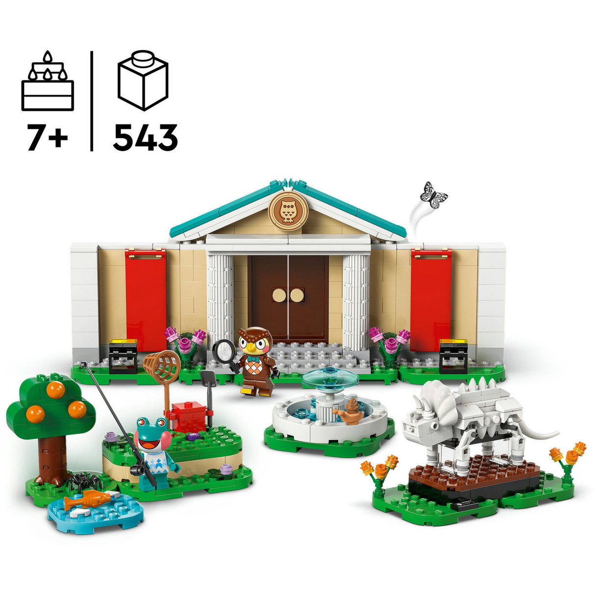 Lego Animal Crossing 77056 Blathers Museumssammlung