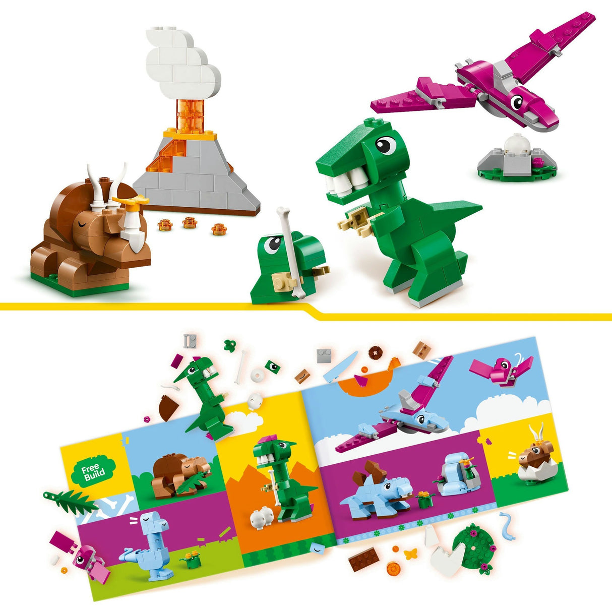 Lego Classic 11041 Kreative Dinosaurier