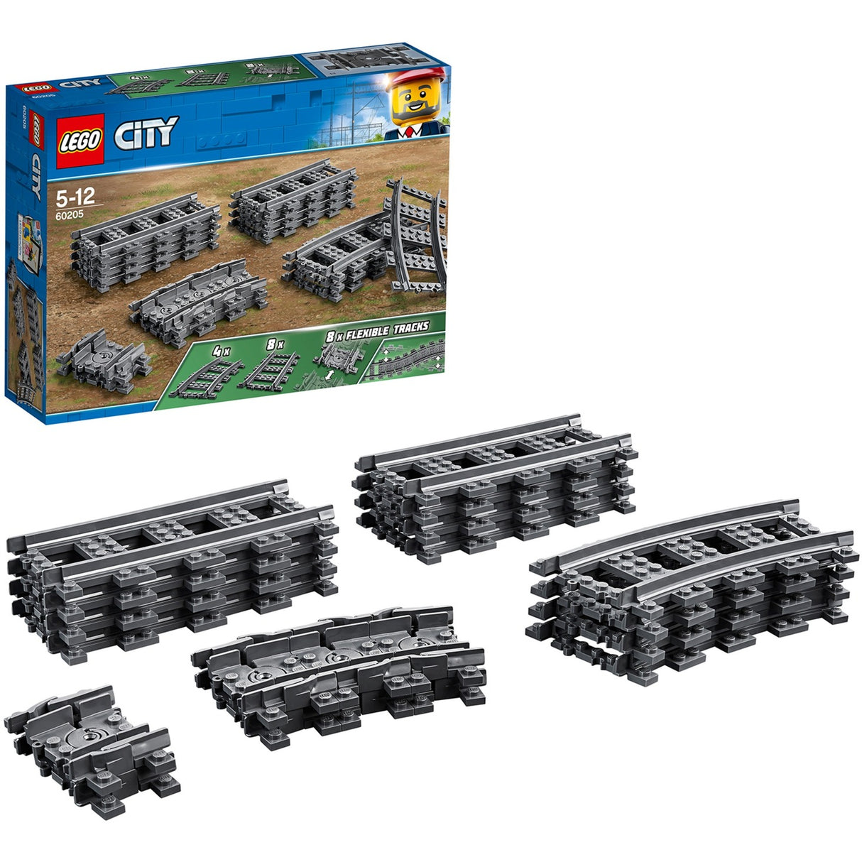 Lego City 60205 Zugschiene