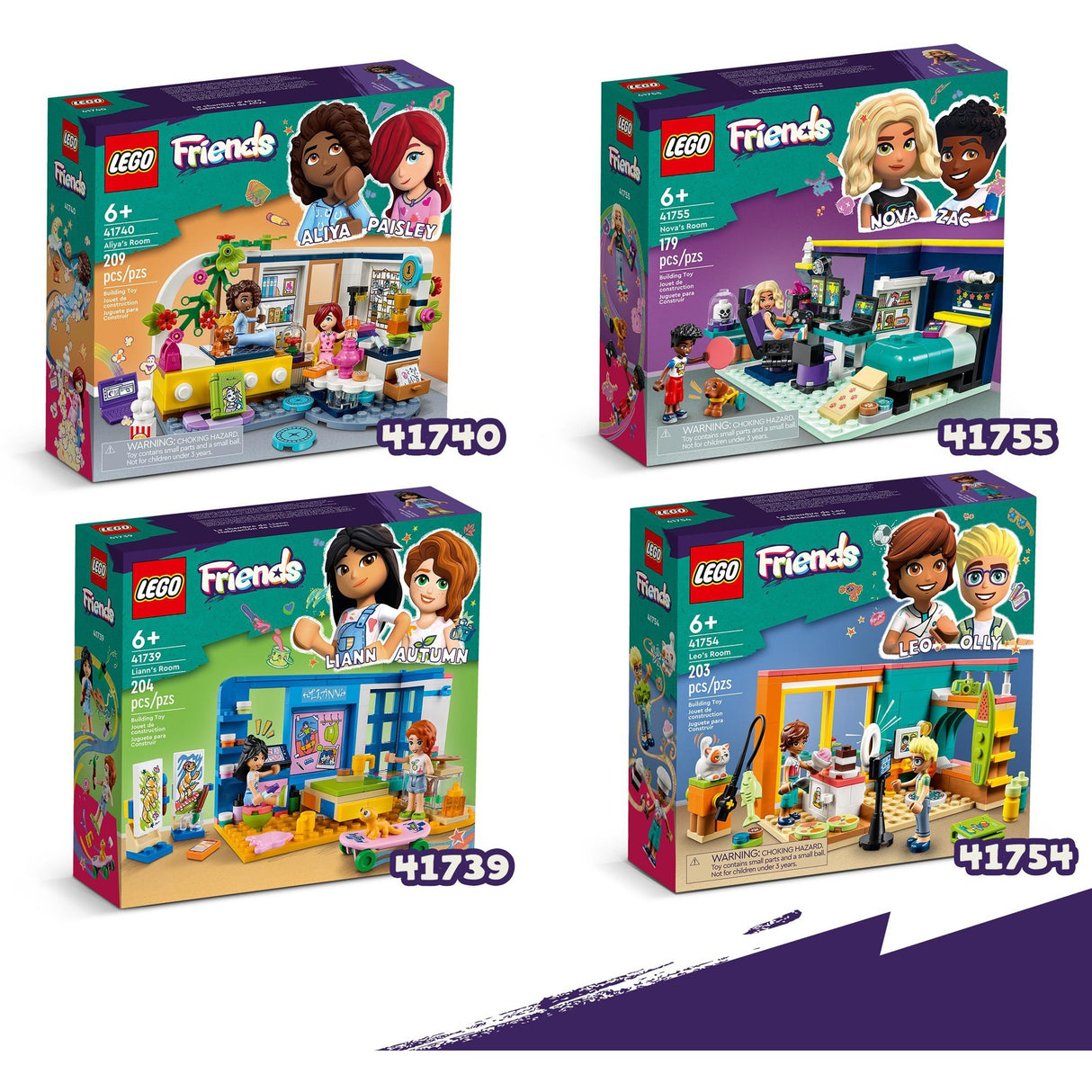 Lego Lego Freunde 41739 Lianns Zimmer