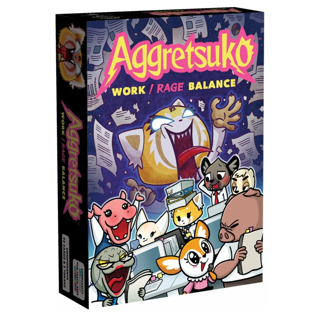 Europäisches Spielernetzwerk Aggretsuko: Work-Rage-Balance