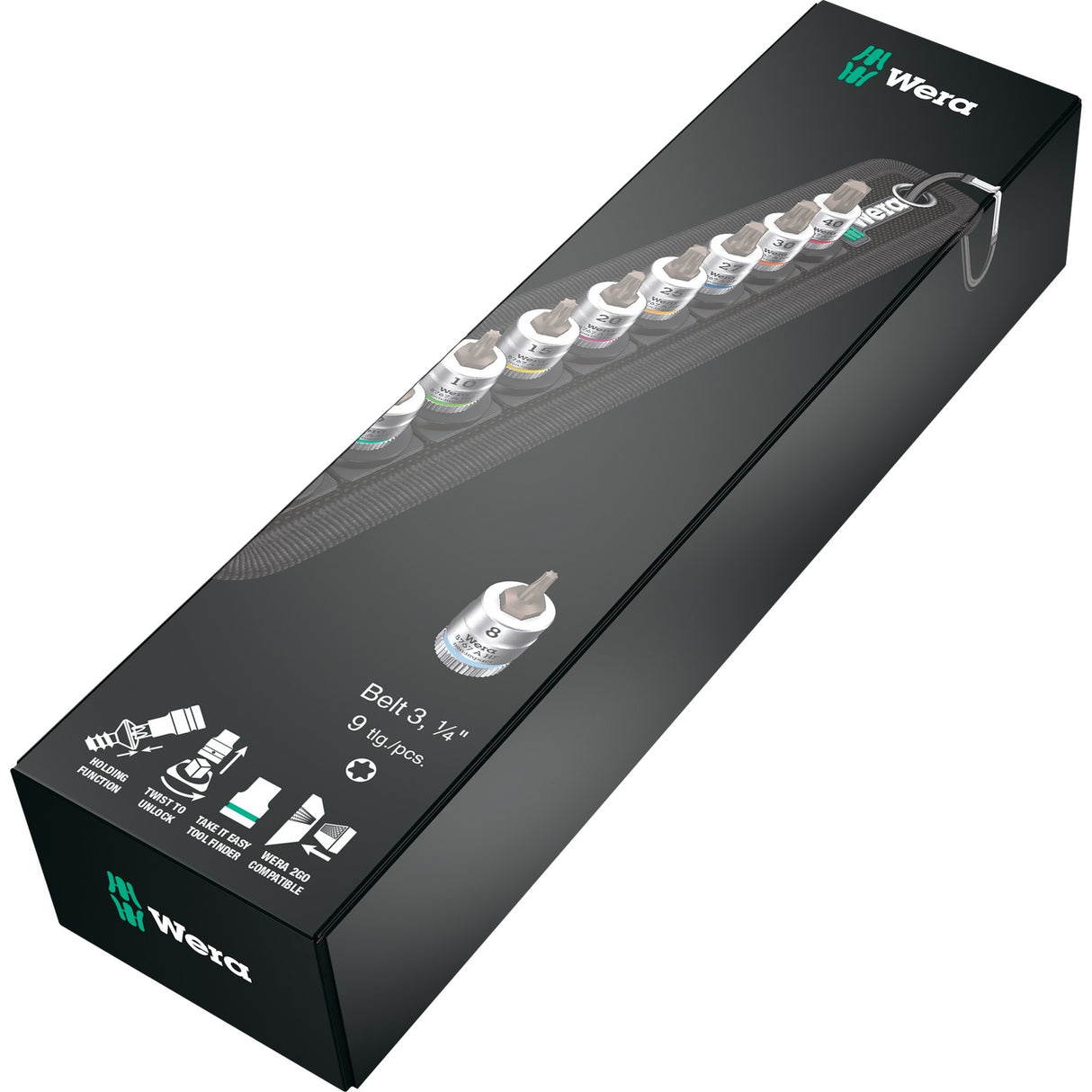 Waa Riem Bit DOPS Set Torx 1 4 Laufwerk | 9-Stück