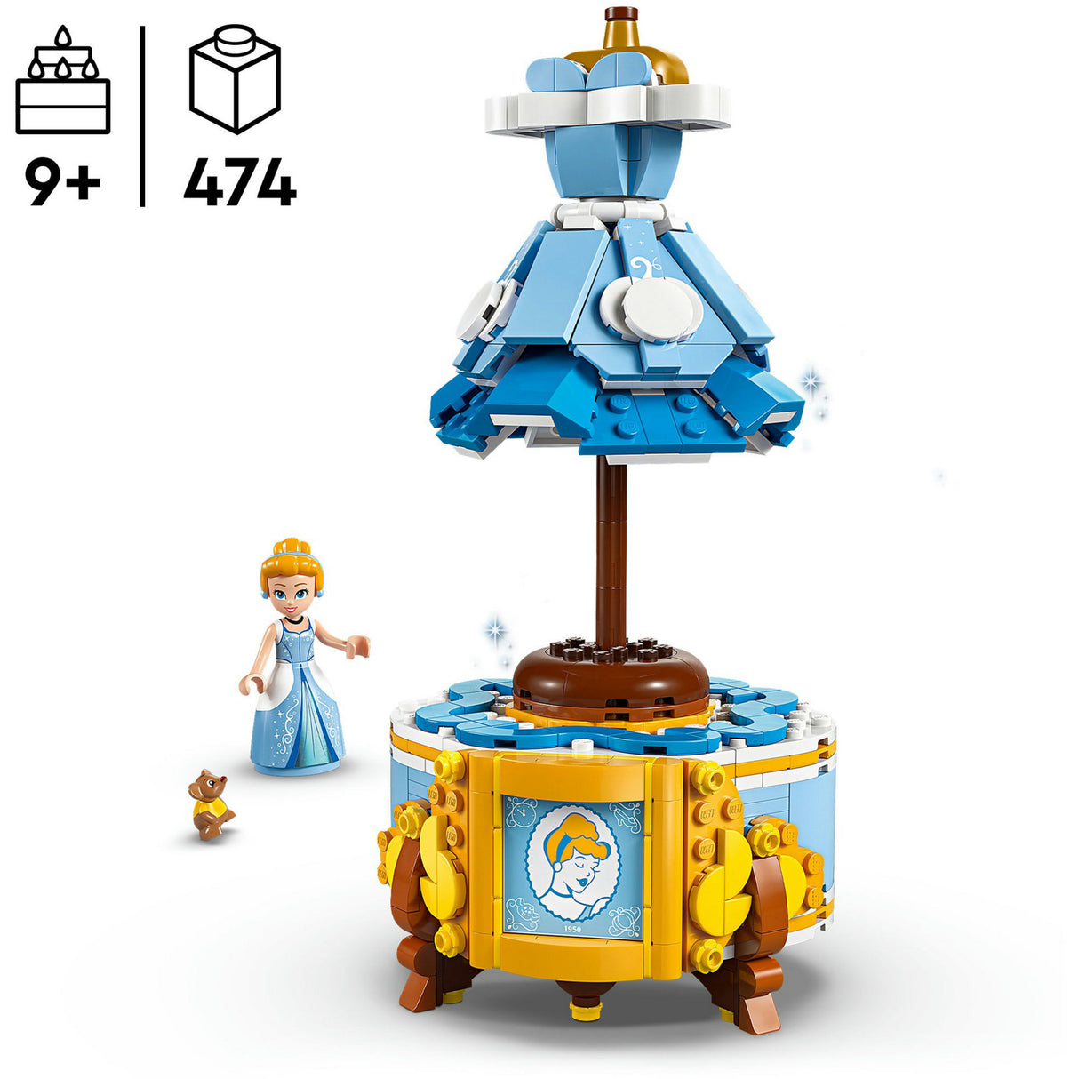 Lego Disney Prinzessin 43266 Aschenputtels Kleid
