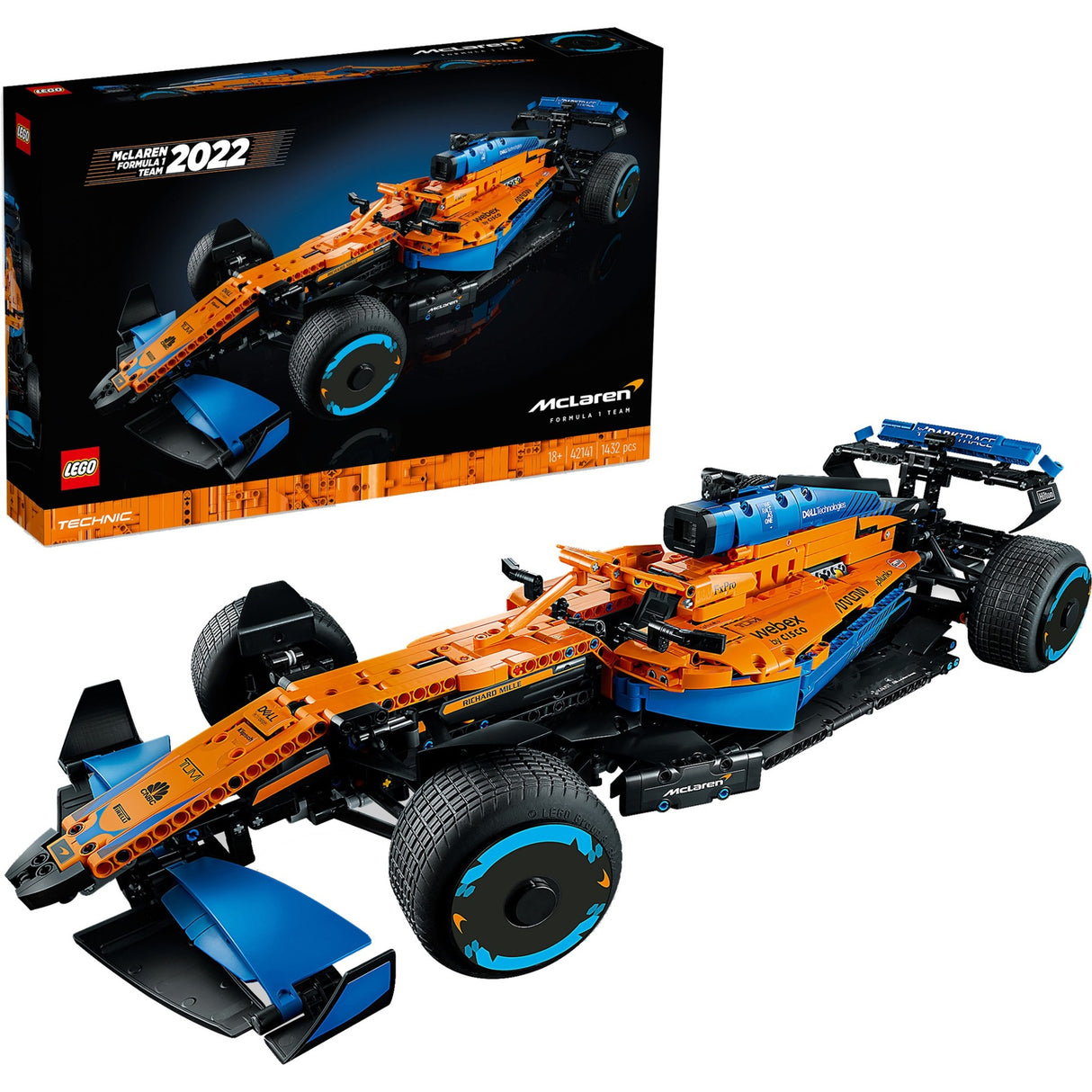 LEGO Technic 42141 McLaren Formel 1 Rennwagen