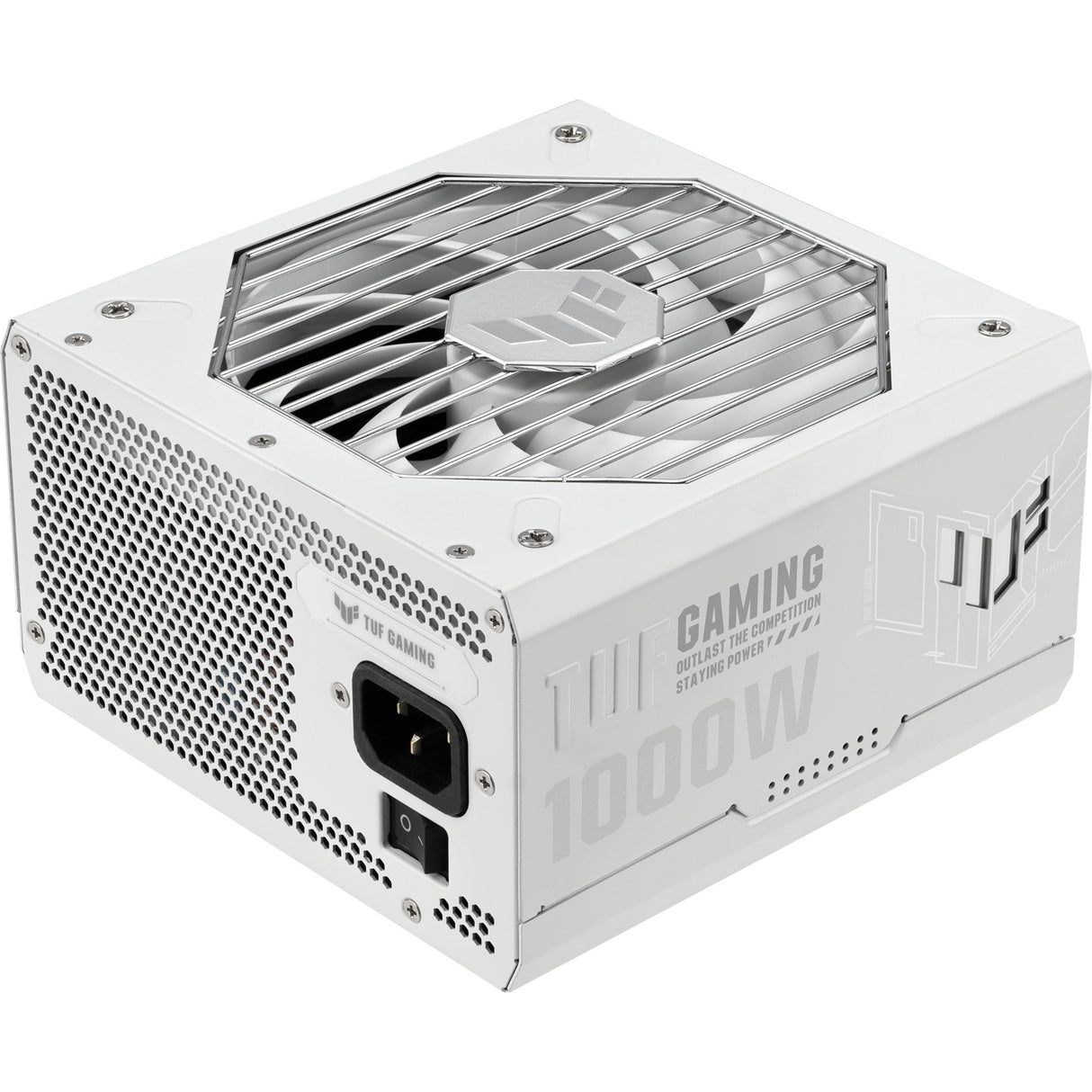 Asus TUF Gaming Gold White Edition modulares 1000-Watt-Netzteil (weiß, 1x 12V-2x6, 4x PCIe)