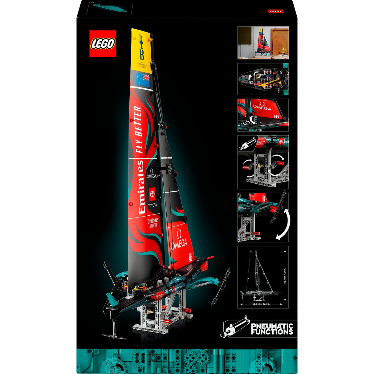 Lego Technic 42174 Emirates Team New Zealand AC75 Yacht