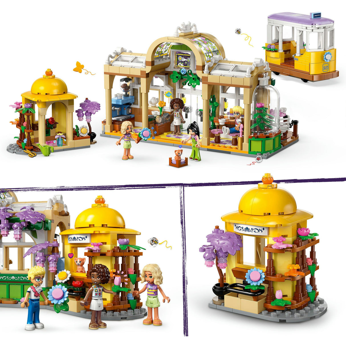 Lego Friends 42671 Pflanzencafé und Blumenladen