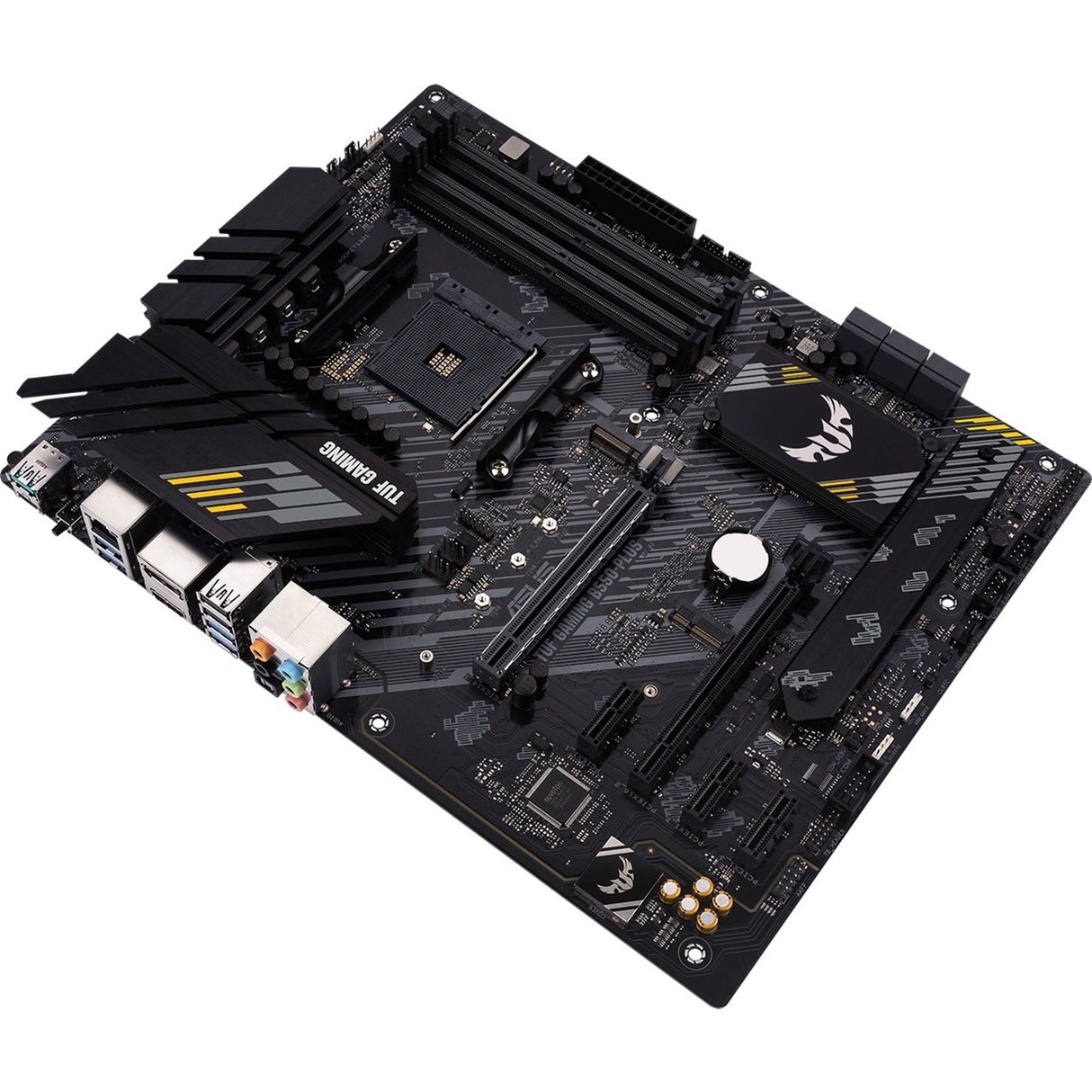 Asus TUF Gaming B550-Plus Sockel AM4 Motherboard (schwarz, Raid, 2,5 GB-LAN, Sound, ATX)