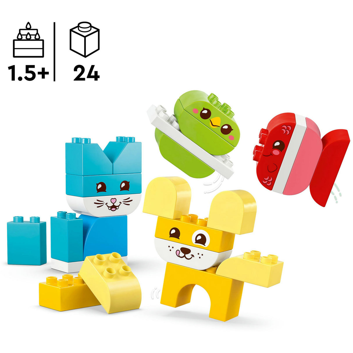 Lego Duplo 10477 3-in-1 meine ersten kreativen Haustiere